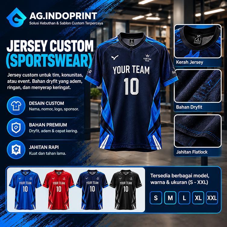 Jersey Custom – Konveksi AG.INDOPRINT - AG Indoprint